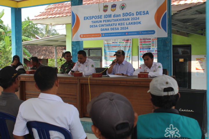 PERTAHANKAN STATUS, DESA CINTARATU KEMBALI RAIH STRATA MANDIRI