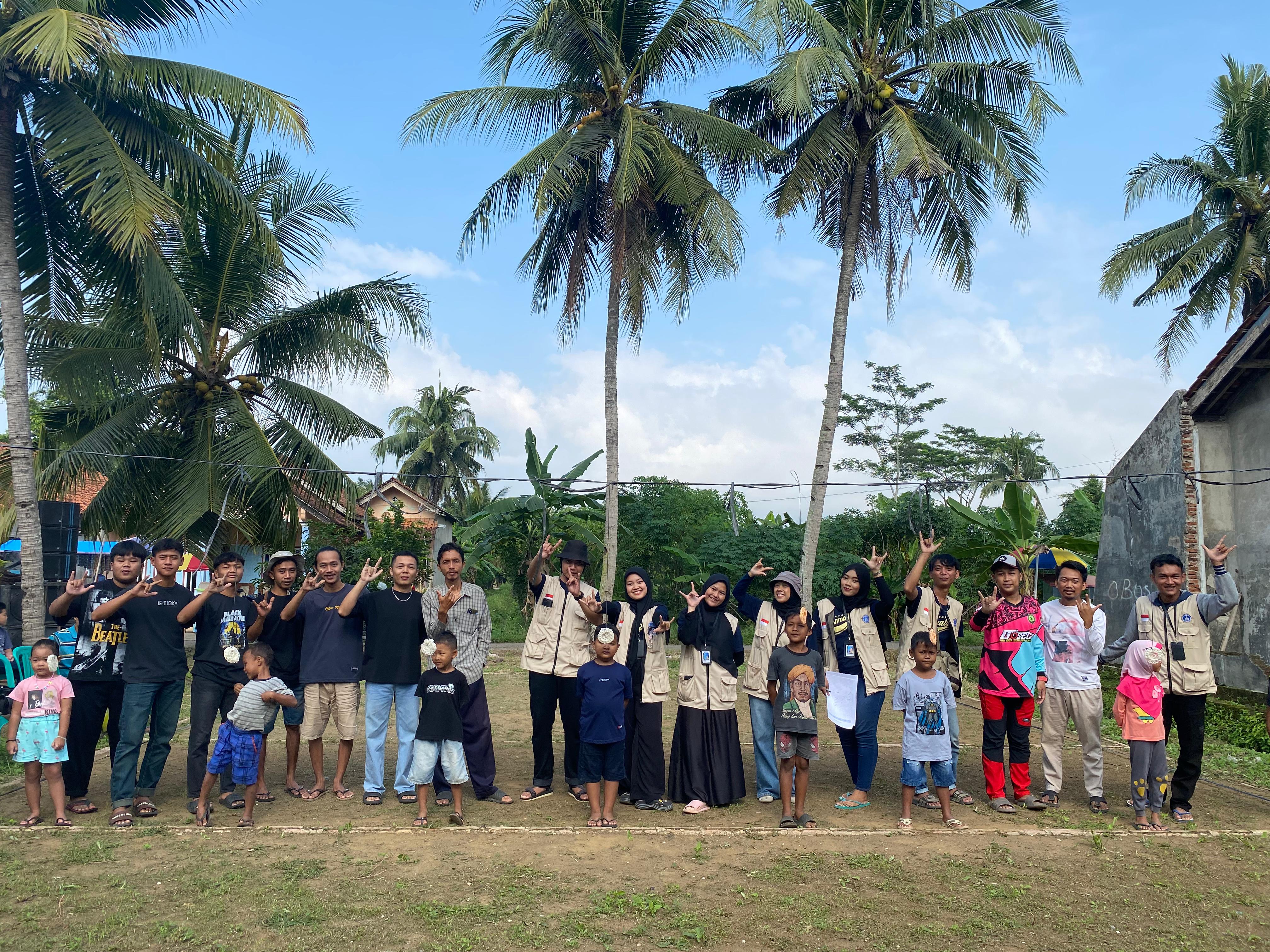 Meriahkan Peringatan Tahun Baru Islam, DKM Mushola Darun Ni'mah Cikawung dan KKN STISIP KKN STISIP Bina Putera Banjar Adakan Lomba dan Pengajian