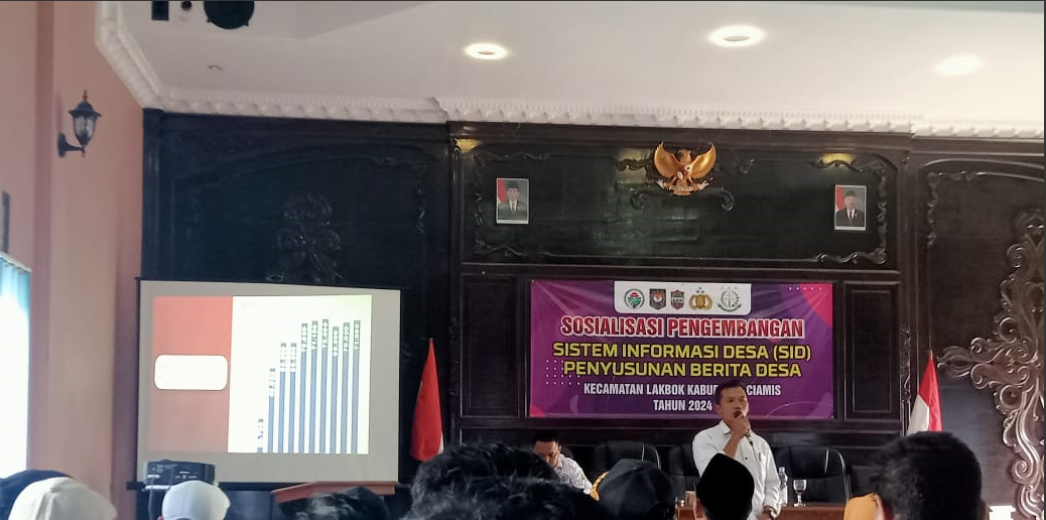 APDESI KECAMATAN LAKBOK LAKSANAKAN PELATIHAN PENGEMBANGAN SISTEM INFORMASI DESA (SID)