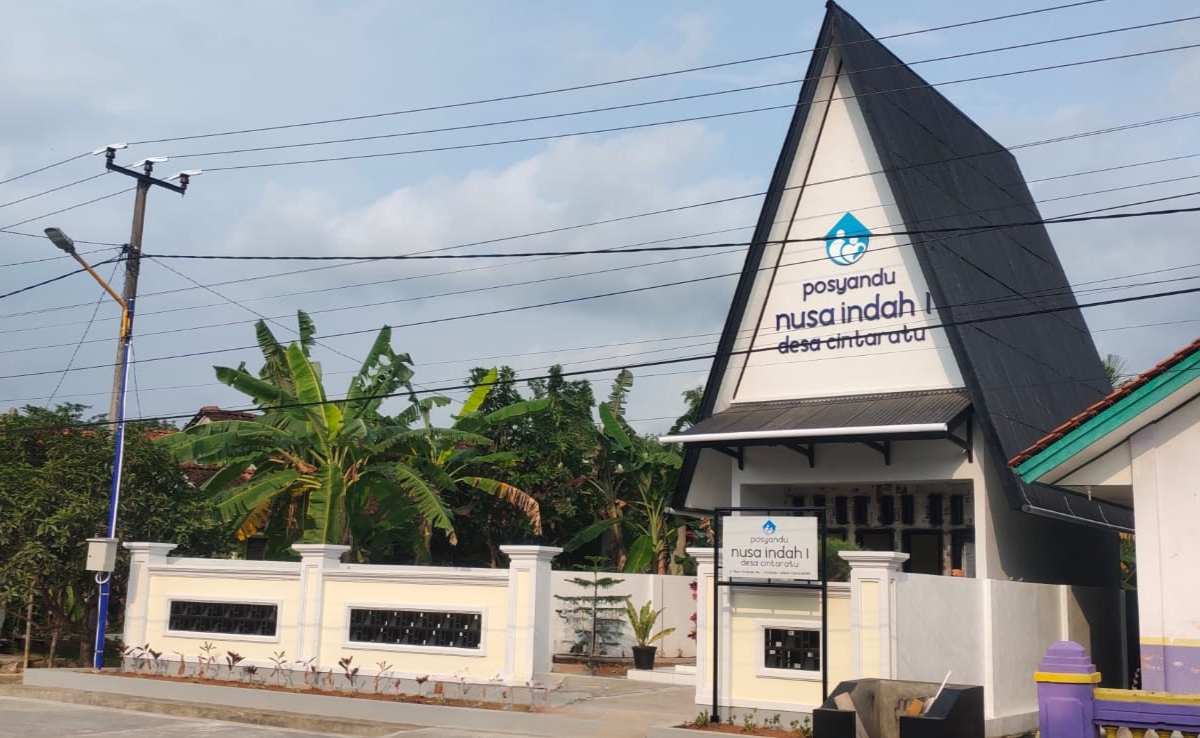 Bangunan Unik, DPMD Provinsi Jawa Barat Survey Protoytpe Bangunan Posyandu Nusa Indah I