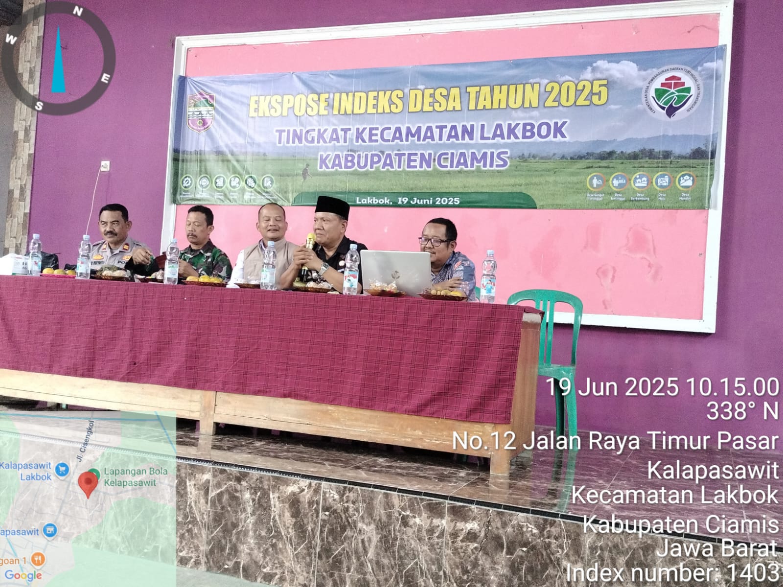 Ekpose Indeks Desa Tahun 2025 Tingkat Kecamatan Lakbok