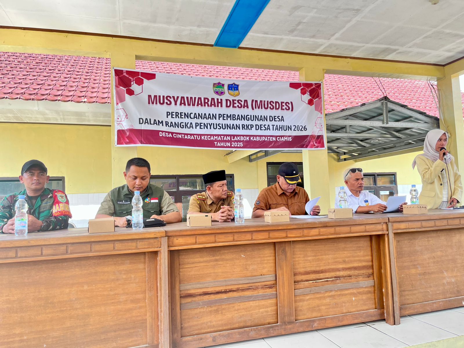 Musdes Perencanaan Pembangunan untuk Penyusunan RKPDes 2026 Digelar di Desa Cintaratu